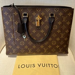 LV Louis Vuitton Monogram Flower Tote